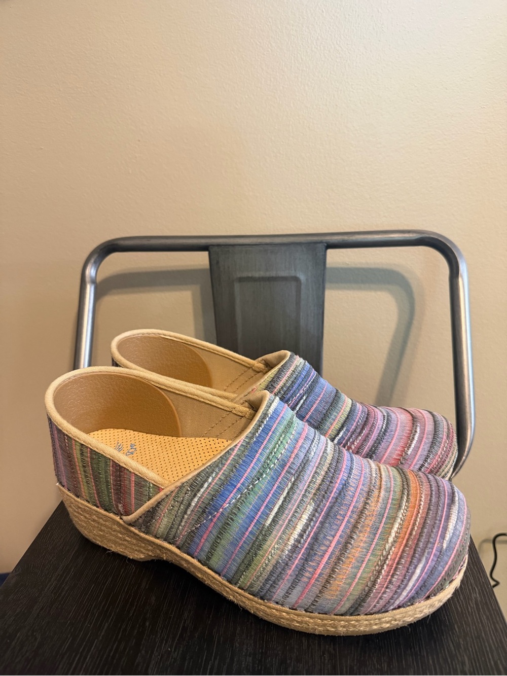 Dansko Jute Pro Artisan Weave Vegan Clogs EU 40